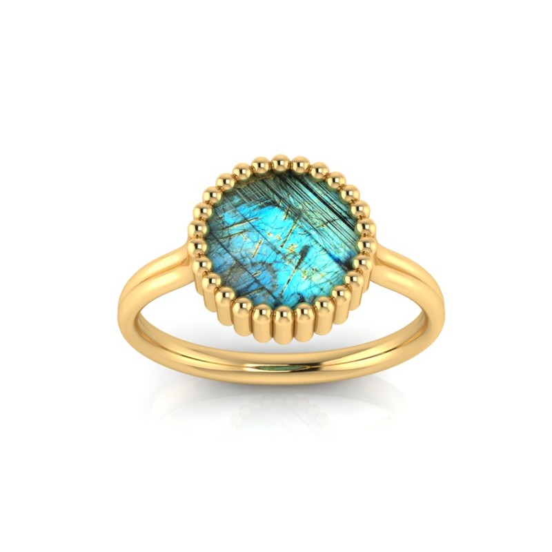 Bague Léna plaqué or-Bagues-Enomis
