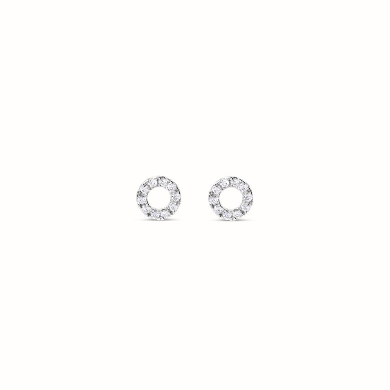 Boucles d'oreilles Diane argenté-Boucles d'oreilles-Enomis