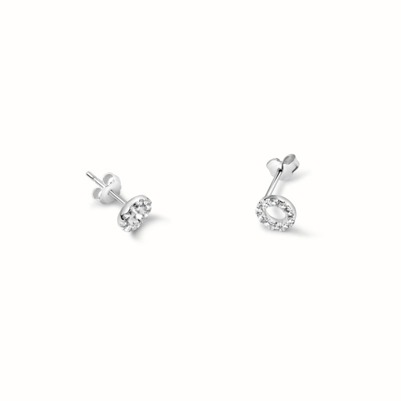 Boucles d'oreilles Diane argenté-Boucles d'oreilles-Enomis