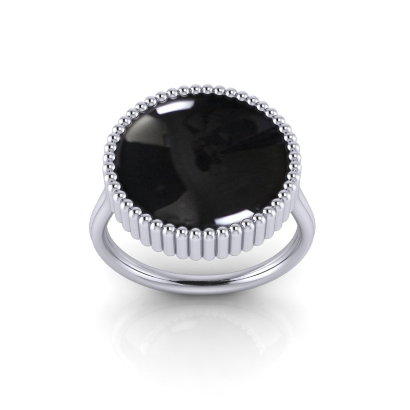 Bague Alma argenté-Bagues-Enomis