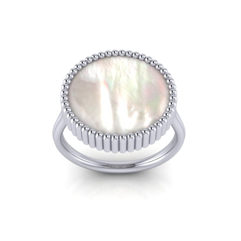 Bague Alma argenté-Bagues-Enomis