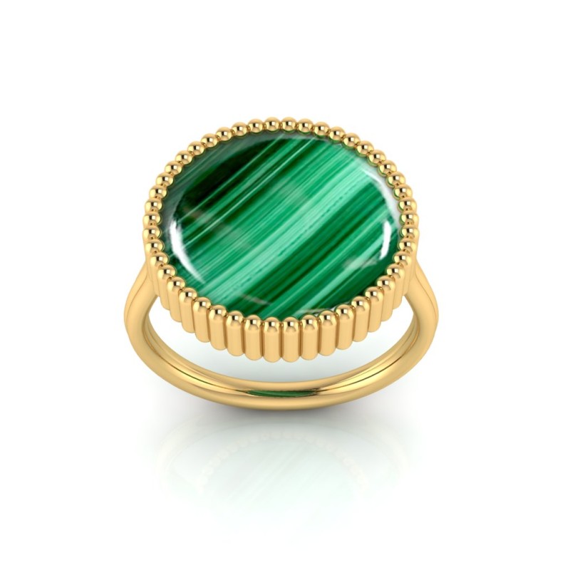 Bague Alma plaqué or-Bagues-Enomis