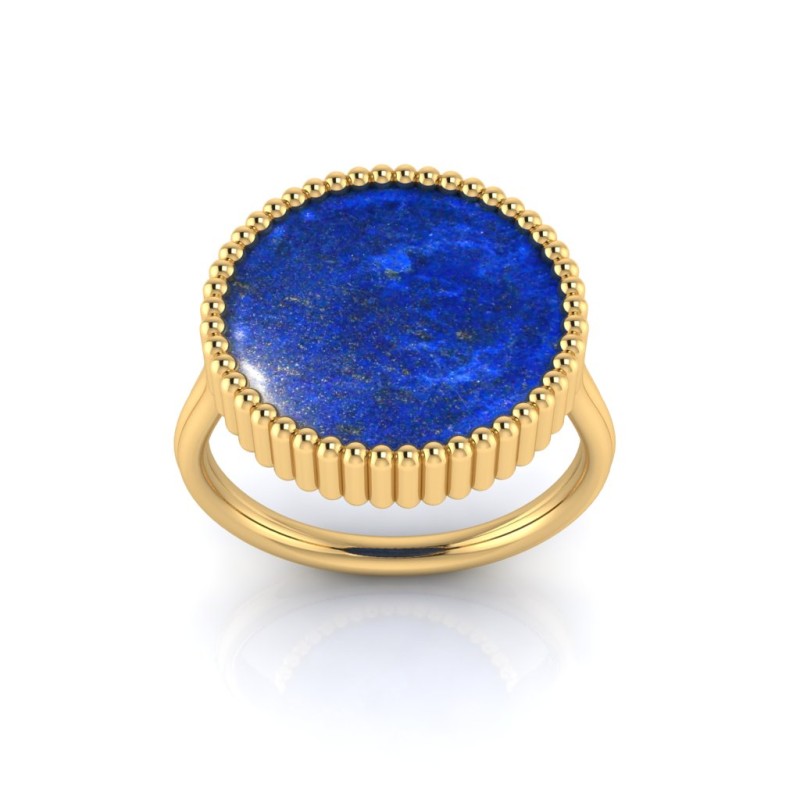 Bague Alma plaqué or-Bagues-Enomis