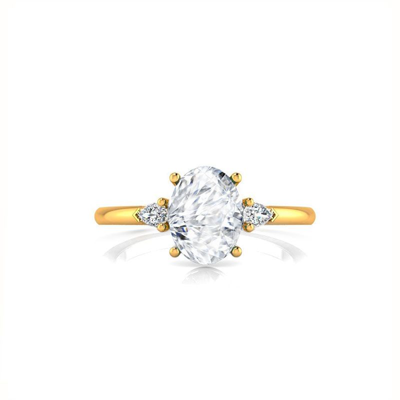 Bague Doria plaqué or-Bagues-Enomis