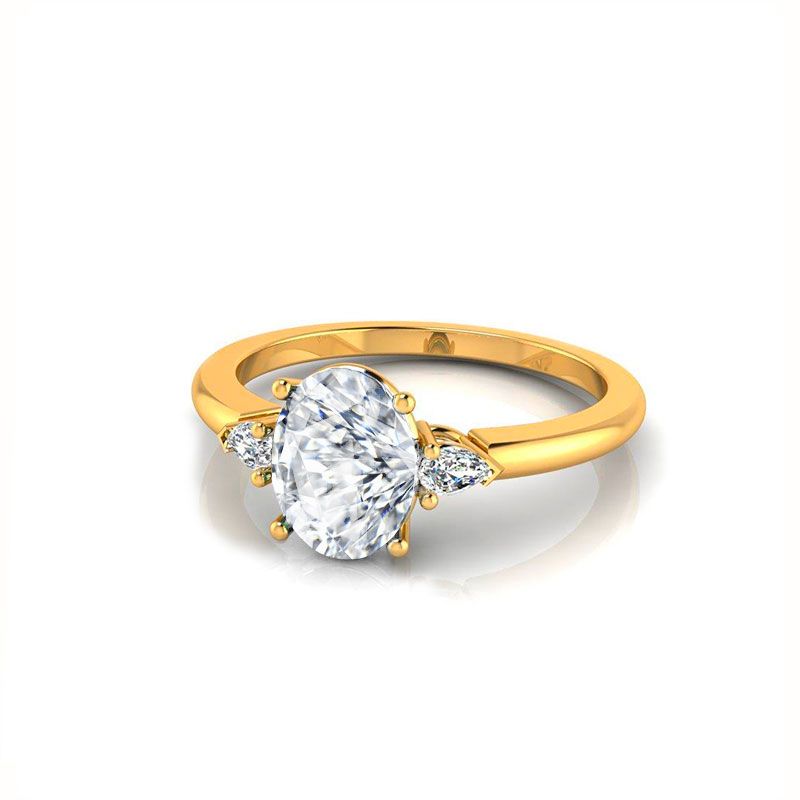 Bague Doria plaqué or-Bagues-Enomis