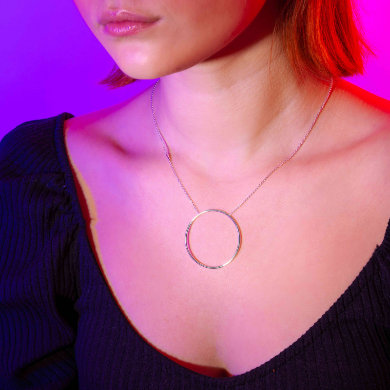 Olympe 38mm necklace-Delicate necklaces-Enomis