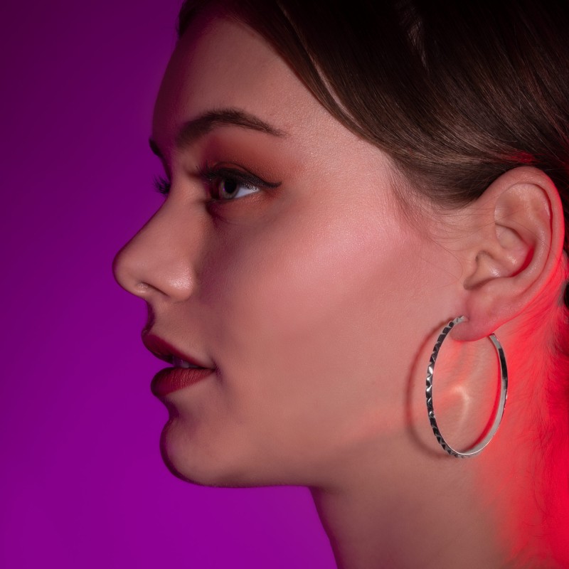 Coline earrings-Hoop earrings-Enomis