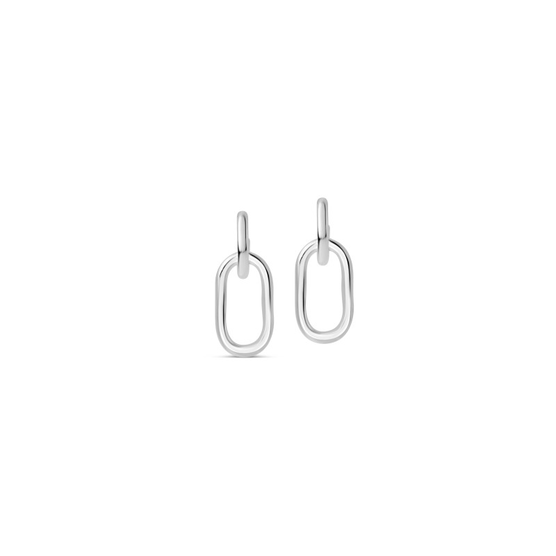 B.O CREOLE+OVAL AG-Earrings-Enomis