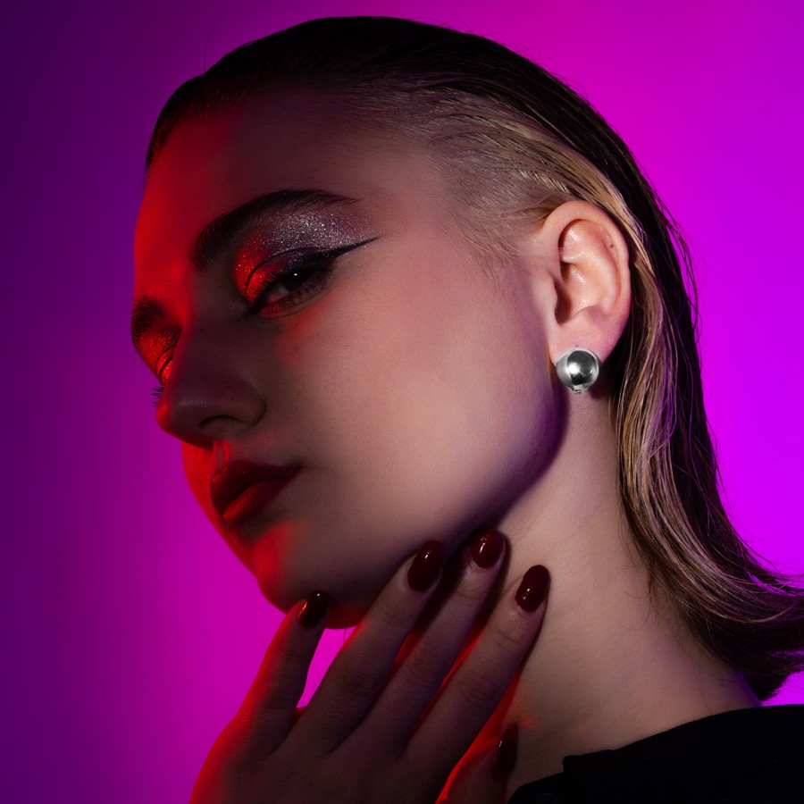 Cyrielle earrings-Clip-on earrings-Enomis