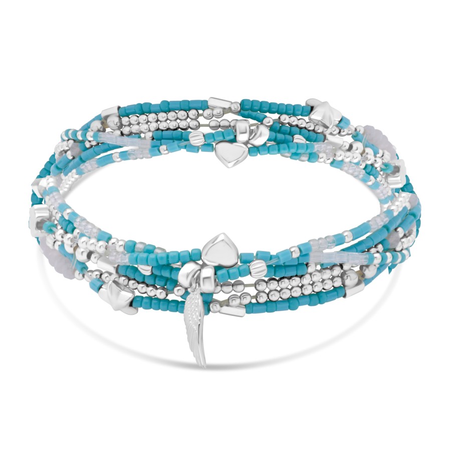 Bracelet Camila Turquoise-Bracelets élastiques-Enomis