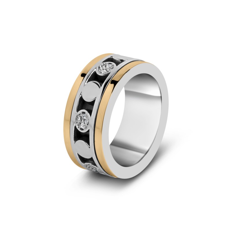 Rosita gold ring-Rings-Enomis