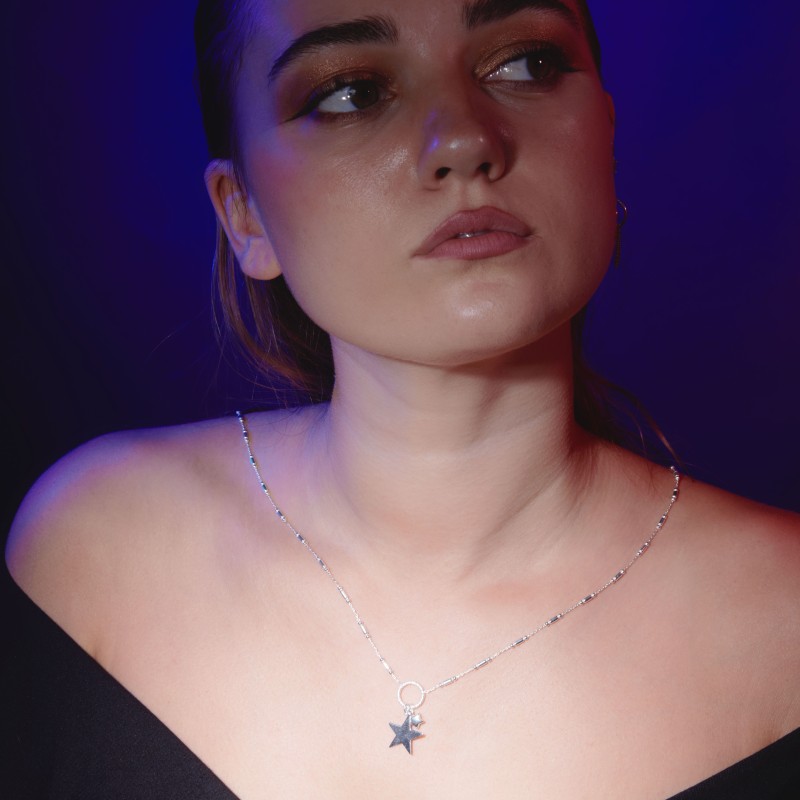 Eugénia necklace-Argent-Enomis